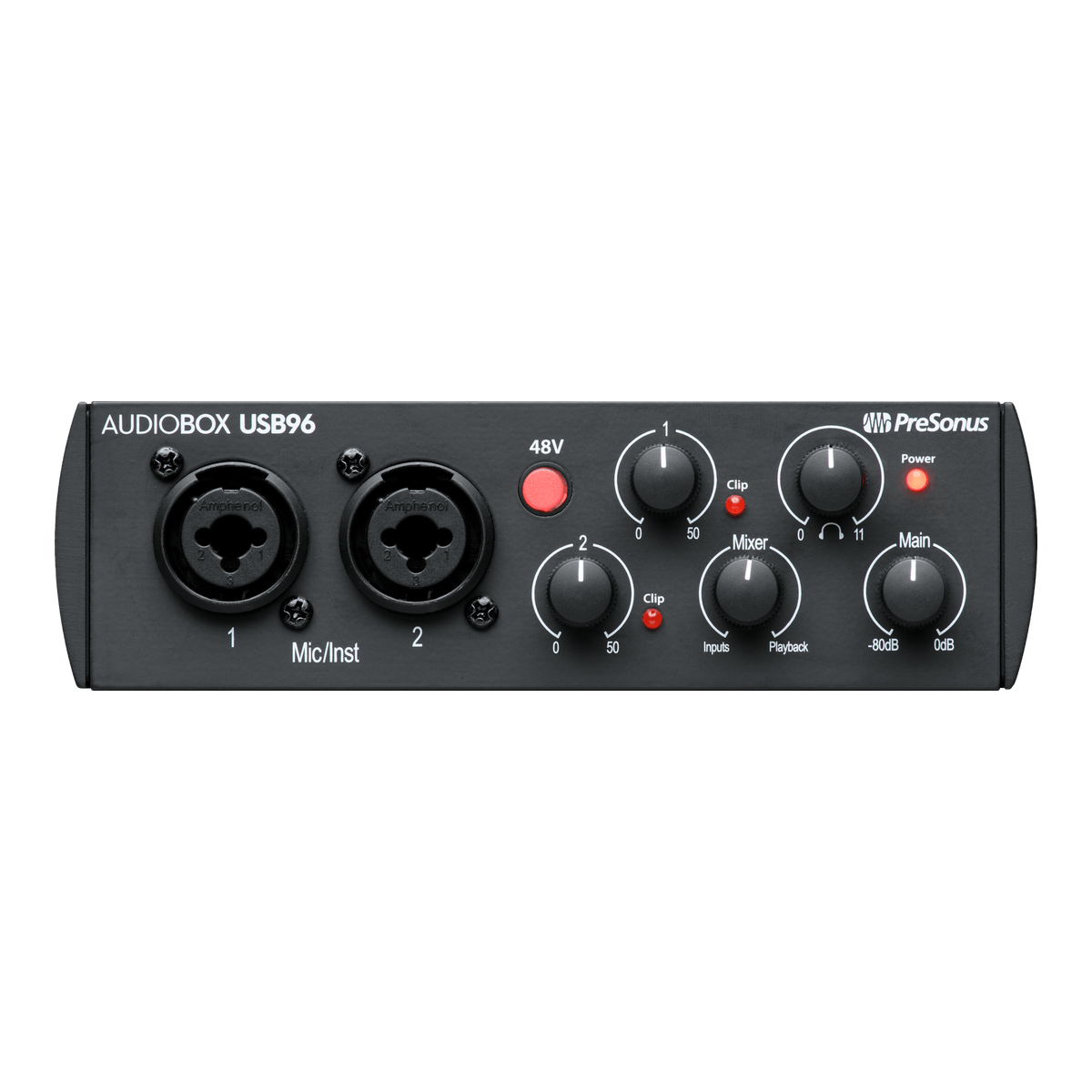 Interfaz PreSonus AudioBox USB 96 25th del kit Studio