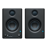 Par de monitores PreSonus Eris E3.5 BT negros, vista frontal