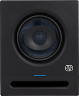 Monitor de estudio PreSonus Eris Pro 6 vista frontal completa sobre fondo blanco