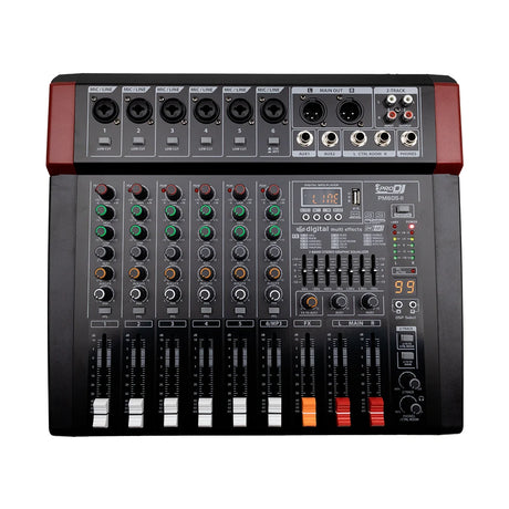 Consola PRO DJ PM60S-II, vista oficial completa