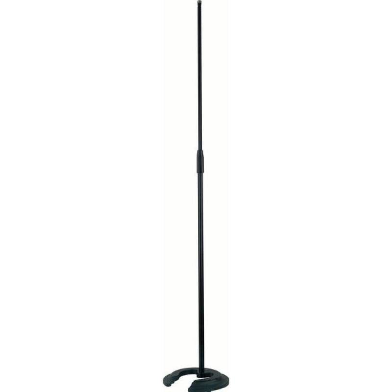 Soporte recto para micrófono PROEL ALV130BK con base apilable, vista completa