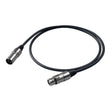 Cable balanceado PROEL BULK250 con conectores XLR hembra y XLR macho