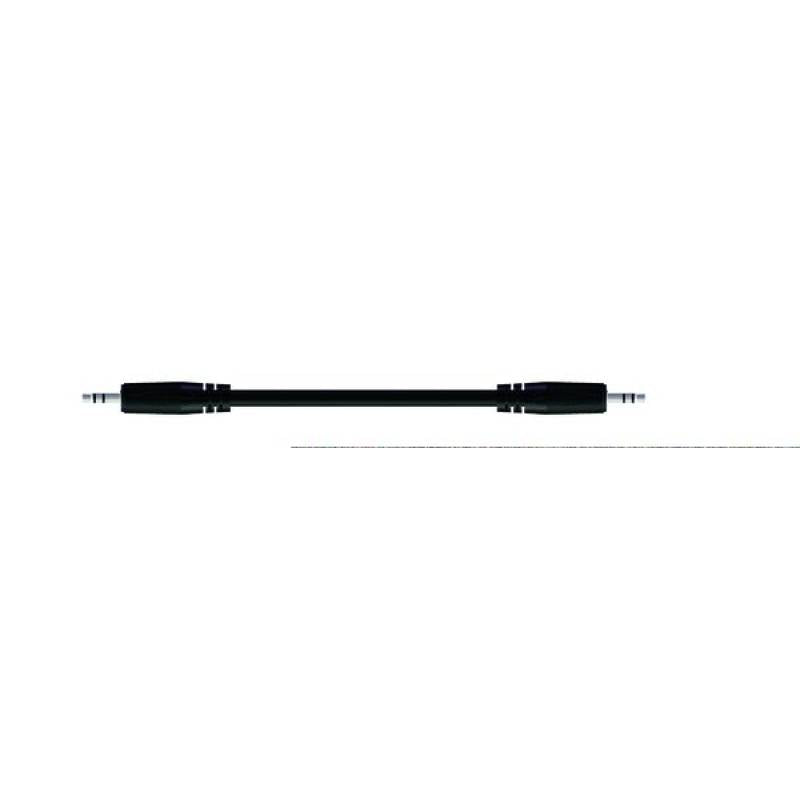 Cable balanceado PROEL BULK510LU3 minijack 3,5 mm TRS a TRS, 3 m, negro