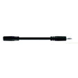 Cable de extensión PROEL BULK515LU5 minijack 3,5 mm TRS macho a hembra, 5 m, negro