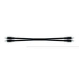 Cable estéreo PROEL BULK545LU3 dos RCA a dos RCA, 3 m, negro