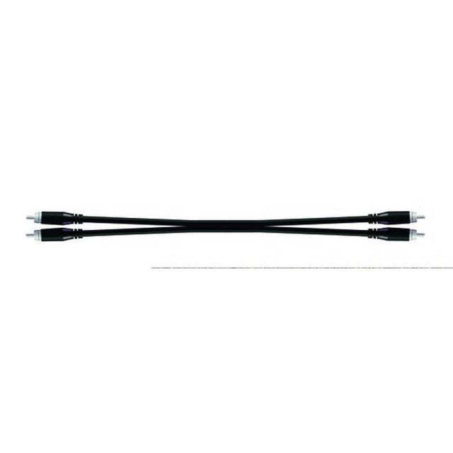 Cable estéreo PROEL BULK545LU3 dos RCA a dos RCA, 3 m, negro