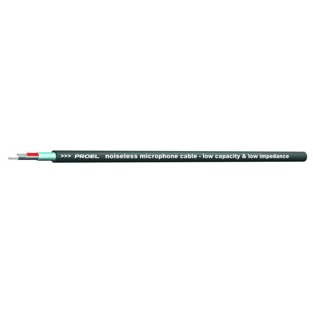 Bobina de cable balanceado de instalación PROEL HPC80 negro