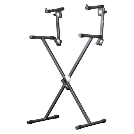 Soporte de teclado PROEL SPL152 de dos niveles en gris antracita