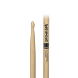 Detalle de punta oval de las baquetas ProMark TX7AW