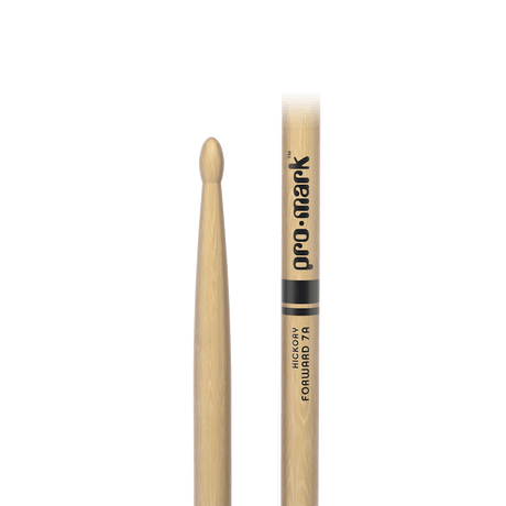 Detalle de punta oval de las baquetas ProMark TX7AW