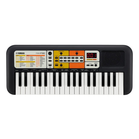 Teclado electrónico Yamaha PSS-F30 vista frontal