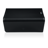 Altavoz activo QSC K8.2 en posición de monitor de escenario