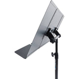 Detalle lateral y plegable del atril Quik Lok MS/320