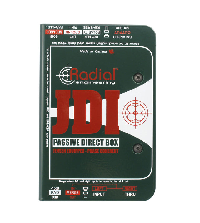 Caja Directa Pasiva Radial JDI imagen oficial del producto completo