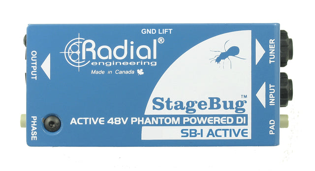 Caja Directa Activa Radial SB 1 imagen oficial del producto completo