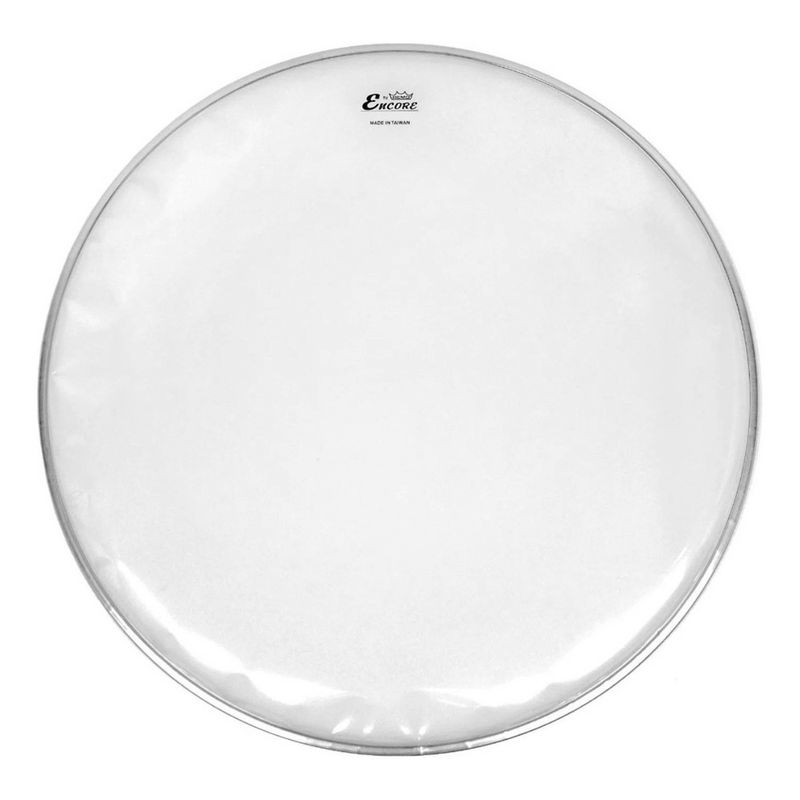 Parche de bombo Encore by Remo Ambassador Clear de 20 pulgadas, referencia EN-1320-BA