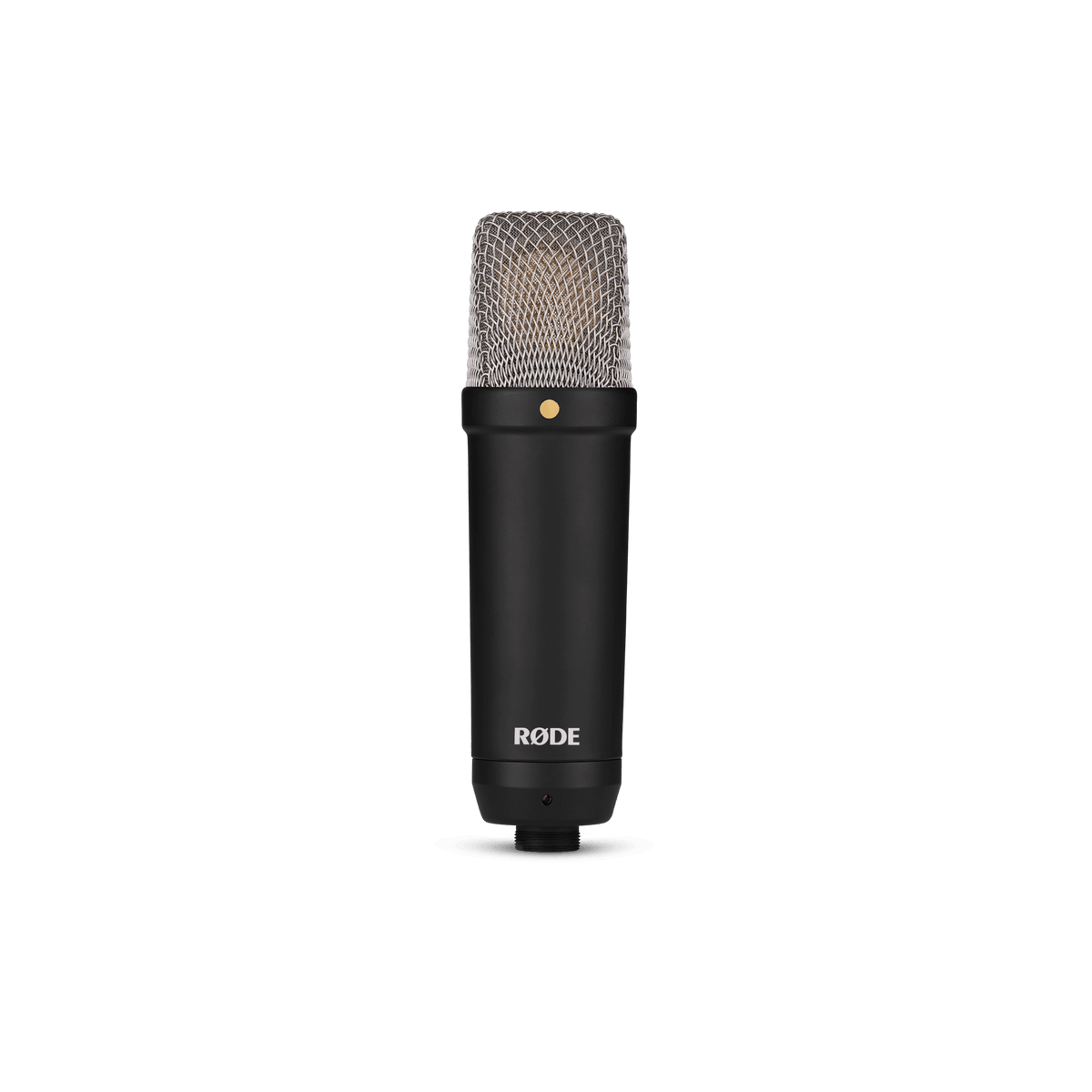 Micrófono RØDE NT1 Signature Series negro, vista frontal
