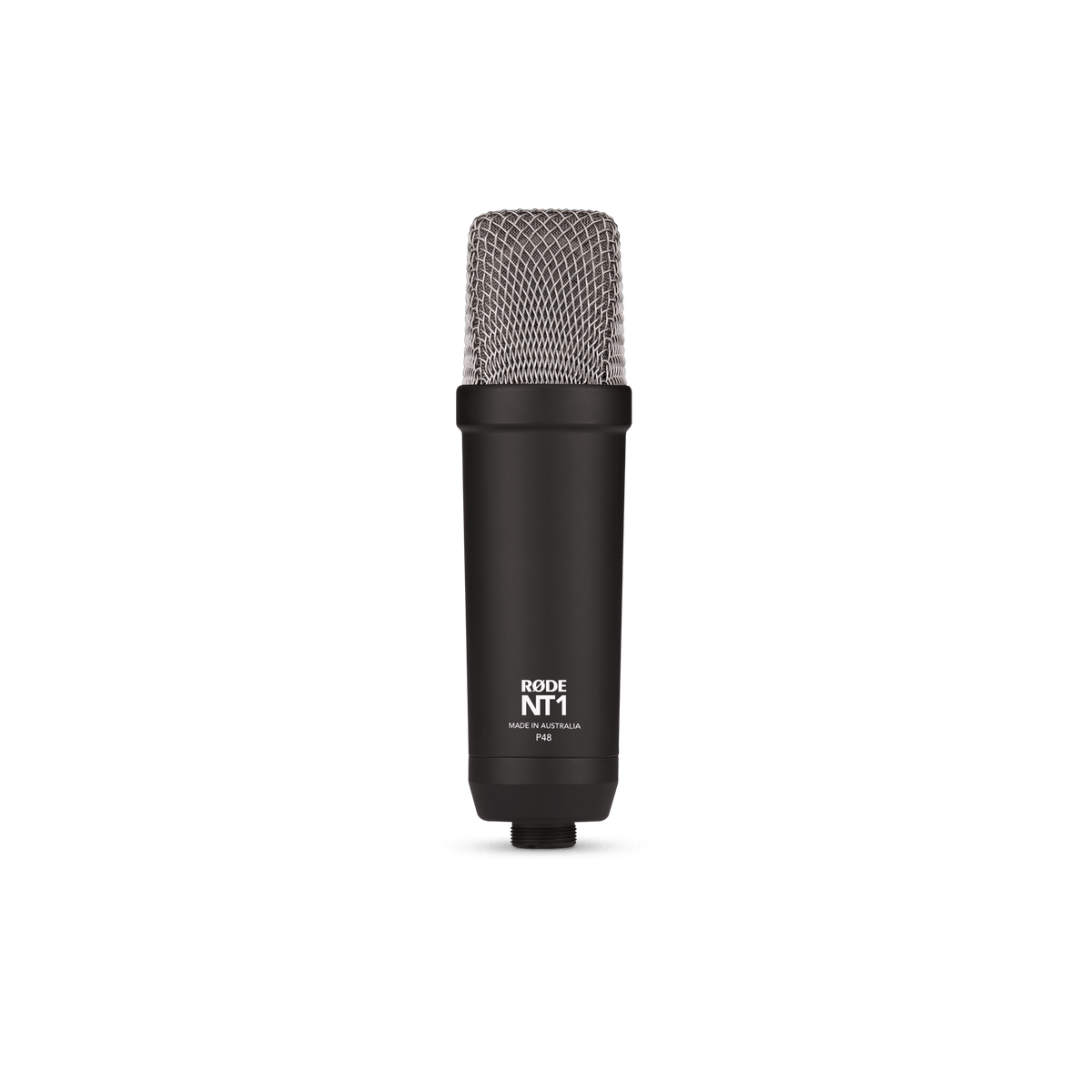 Micrófono RØDE NT1 Signature Series negro, vista posterior