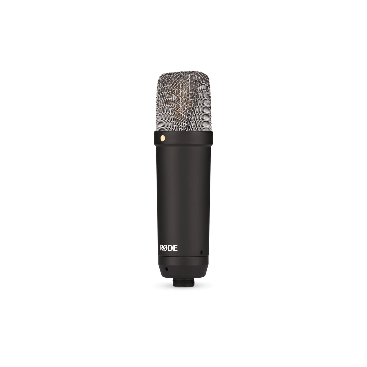 Micrófono RØDE NT1 Signature Series negro, vista tres cuartos