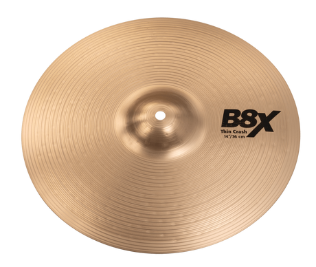Platillo Sabian B8X Thin Crash de 14 pulgadas