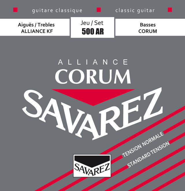 Encordado Savarez Alliance Corum 500AR para guitarra clásica, empaque oficial