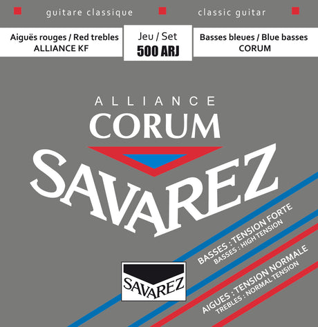 Encordado Savarez Alliance Corum 500ARJ tensión mixta para guitarra clásica, empaque oficial