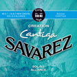 Encordado Savarez Creation Cantiga 510MJ tensión fuerte para guitarra clásica, empaque oficial
