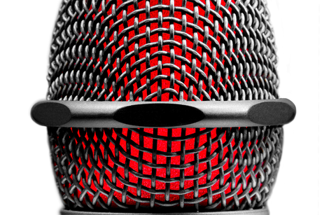 Micrófono dinámico vocal sE Electronics V7, detalle de la rejilla biselada