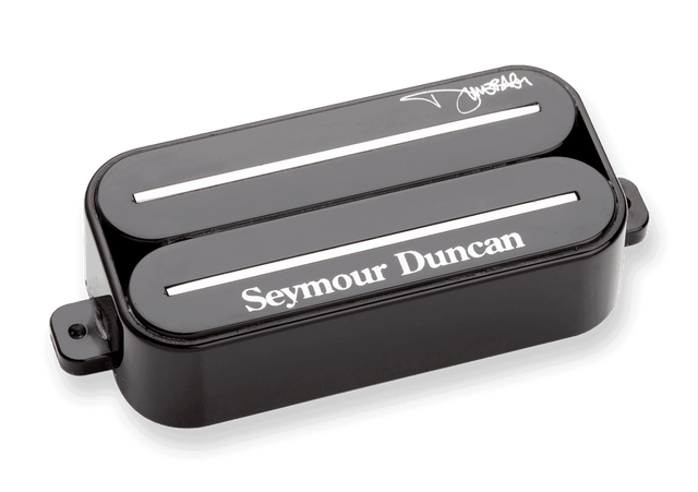 Pastilla Seymour Duncan Dimebucker SH-13 negra, vista principal sobre fondo blanco