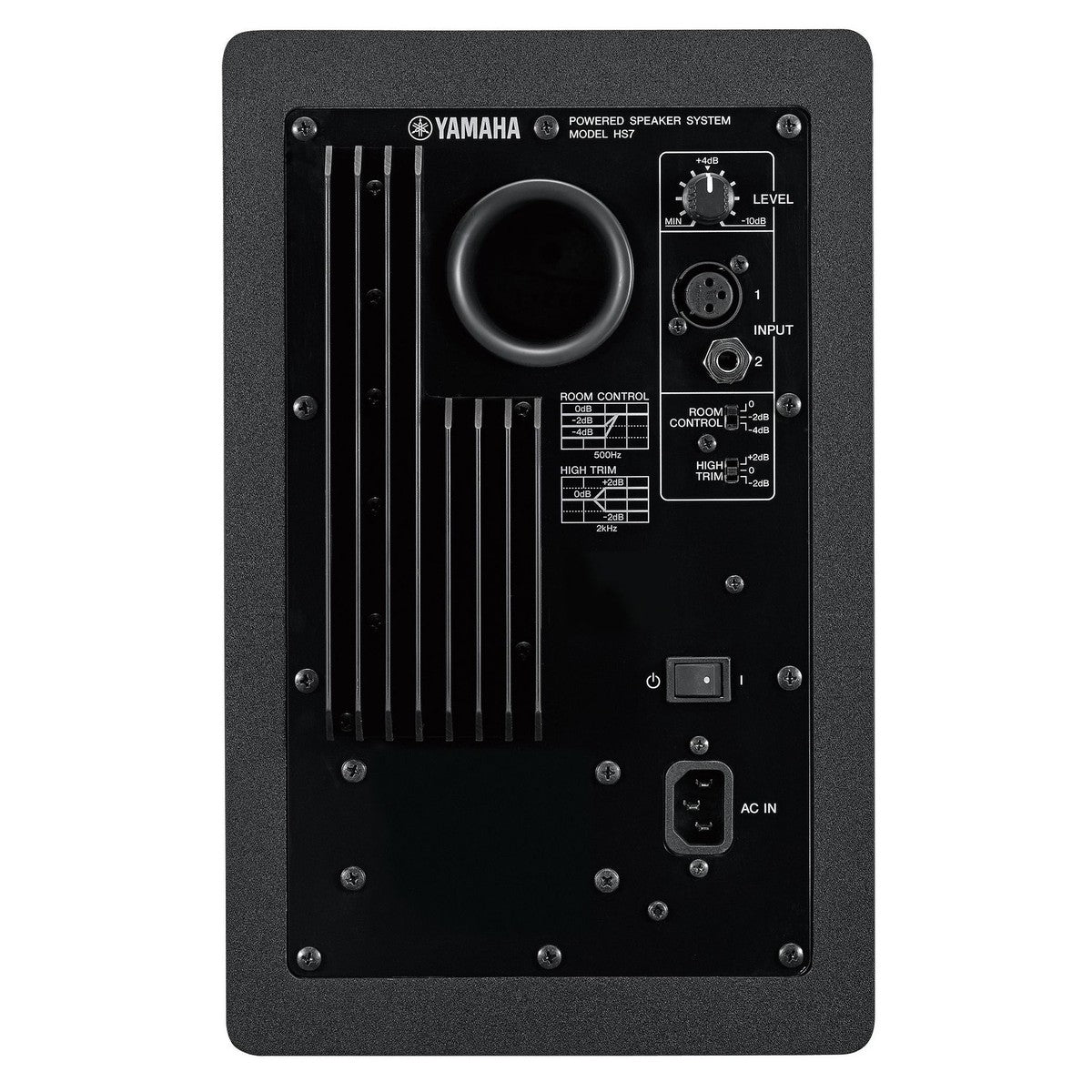 MONITOR ESTUDIO YAMAHA HS7 NEGRO (PAR), imagen 2