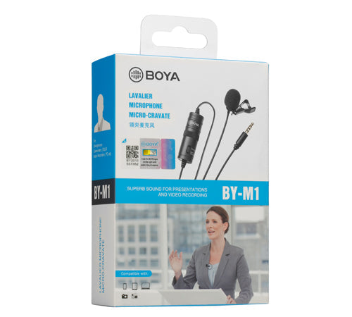 LAVALIER OMNIDIRECCIONAL BOYA BYM1, imagen 1