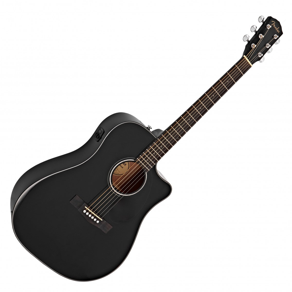 GUITARRA ELECTROACUSTICA FENDER CD60SCE BLACK 0970113006, imagen 1