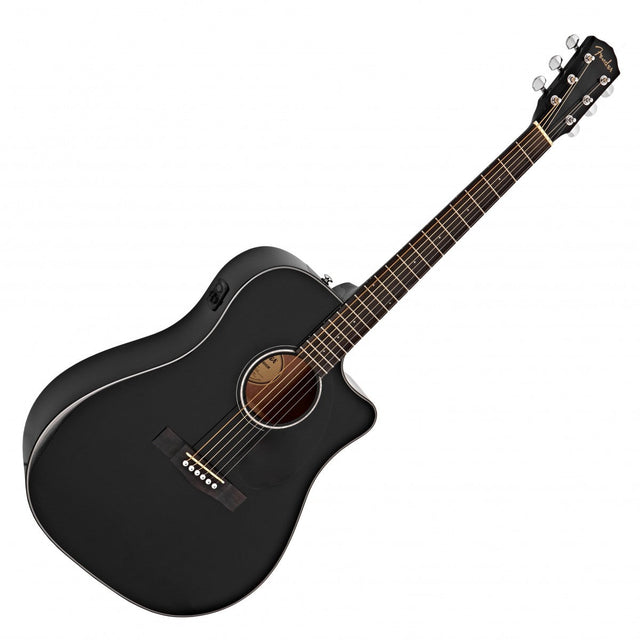 GUITARRA ELECTROACUSTICA FENDER CD60SCE BLACK 0970113006, imagen 1