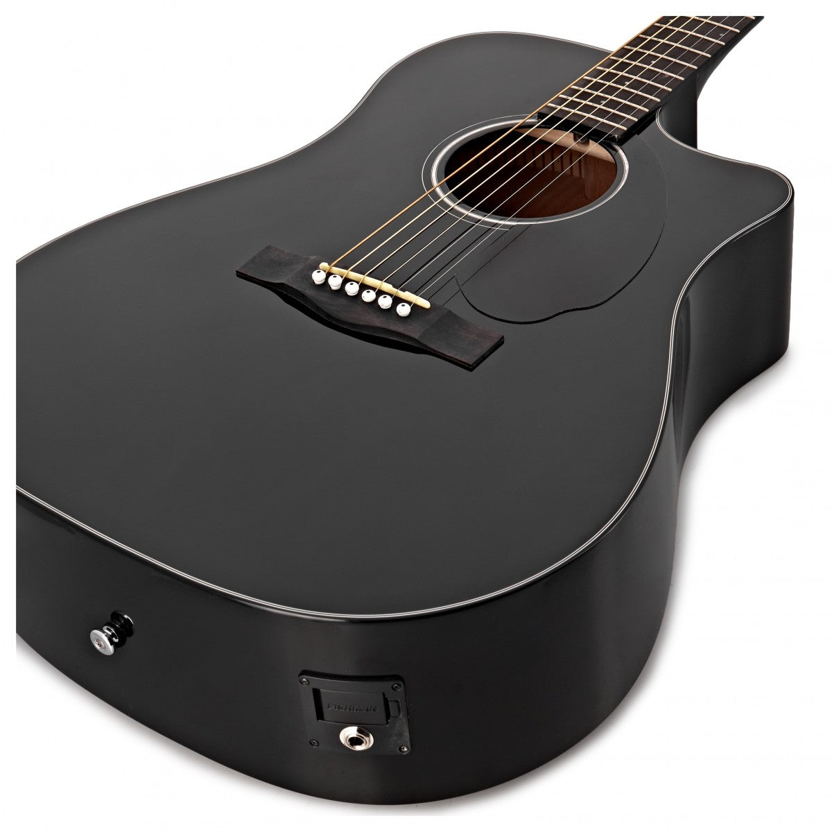 GUITARRA ELECTROACUSTICA FENDER CD60SCE BLACK 0970113006, imagen 5