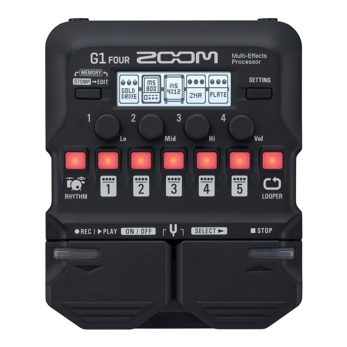 PEDAL EFECTOS ZOOM G1FOUR, imagen 1