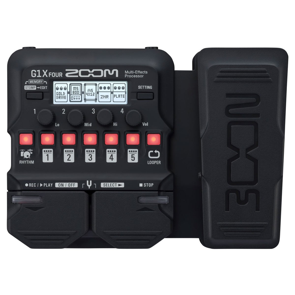 PEDAL EFECTOS ZOOM G1XFOUR 120GL, imagen 1
