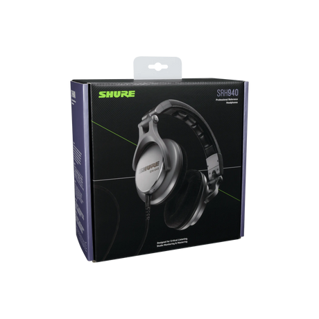 Detalle de construcción de los Shure SRH940