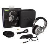 Accesorios incluidos con los audífonos Shure SRH940