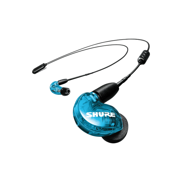 Auriculares Shure SE215 Special Edition en azul translúcido