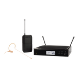 Sistema Shure BLX14R/MX53-H9 con receptor de rack, bodypack y micrófono auricular MX153