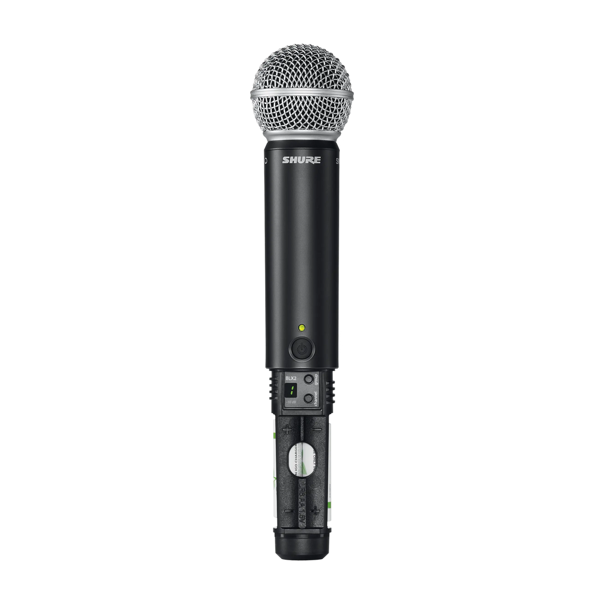 Componentes oficiales del sistema vocal Shure BLX24R/SM58