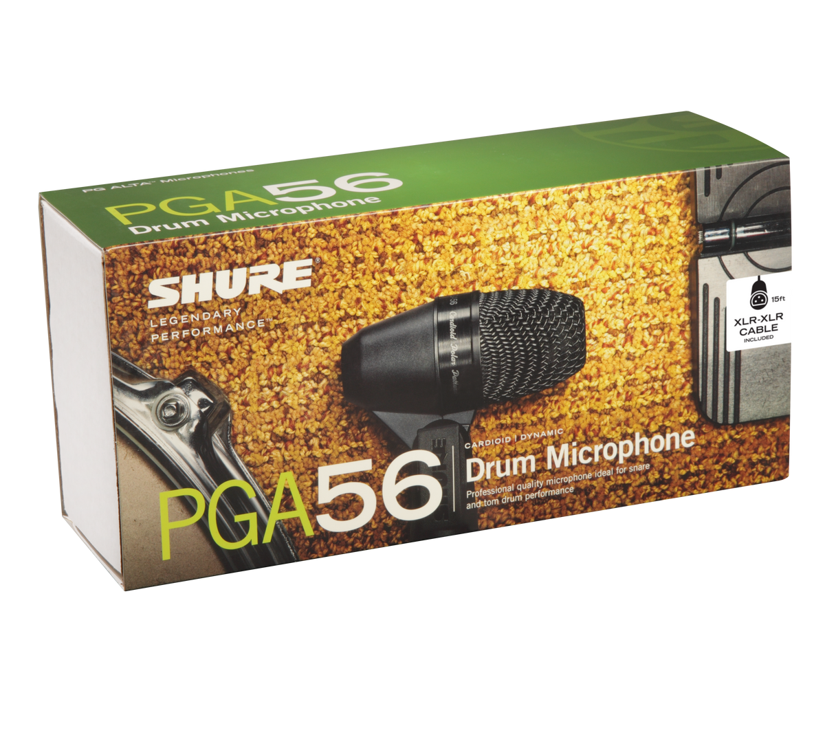 Accesorios incluidos con el Shure PGA56-XLR