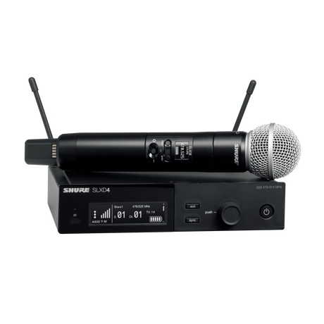 Sistema inalámbrico Shure SLXD24/SM58 de generación original