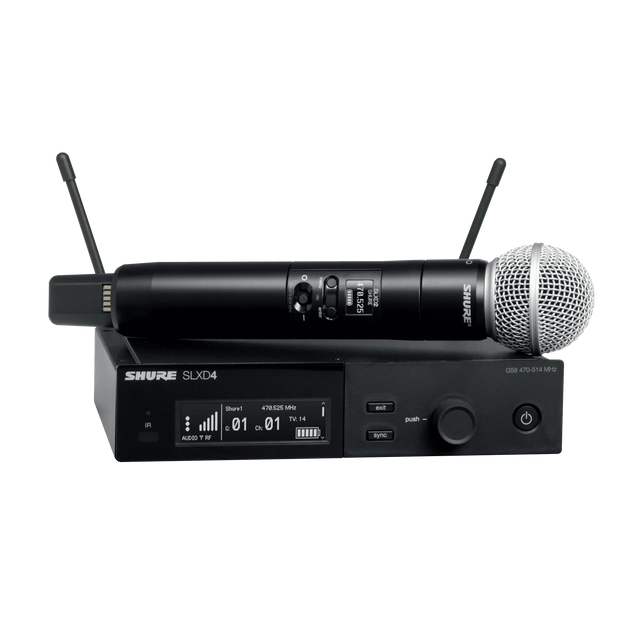 Sistema inalámbrico Shure SLXD24/SM58 de generación original