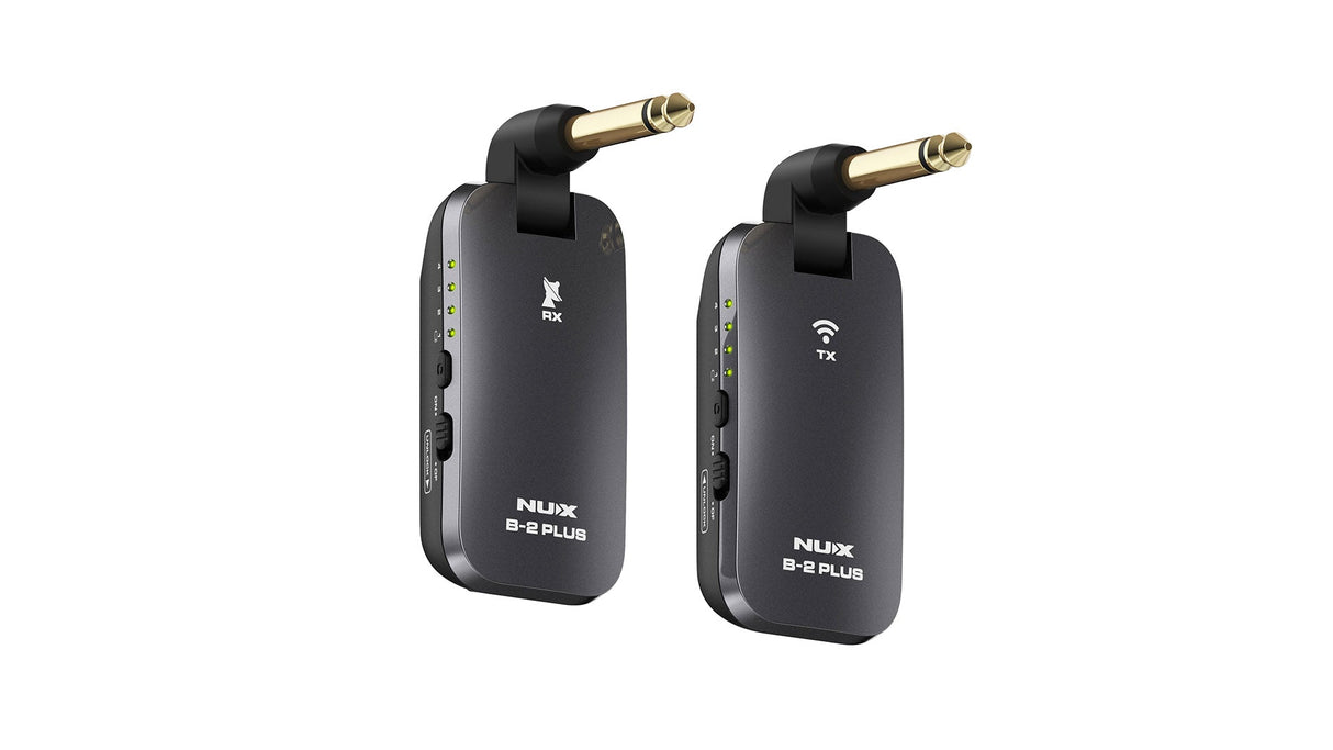 Sistema inalámbrico para guitarra NUX B-2 PLUS - transmisor y receptor
