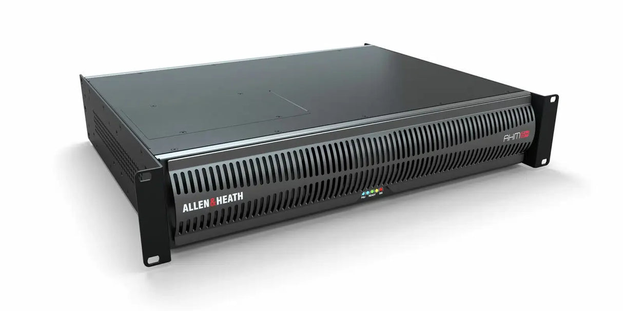 Procesador matricial Allen & Heath AHM-64, vista frontal izquierda