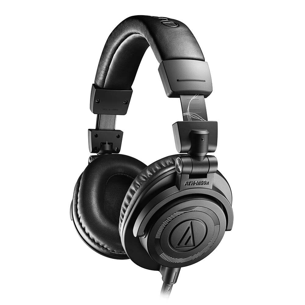Audífonos AudioTechnica ATH M50xENSO Edición Limitada vista oficial completa sobre fondo limpio