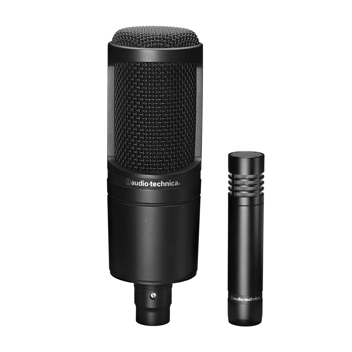 Pack de Micrófonos AudioTechnica AT2041SP AT2020 y AT2021 vista oficial completa sobre fondo limpio