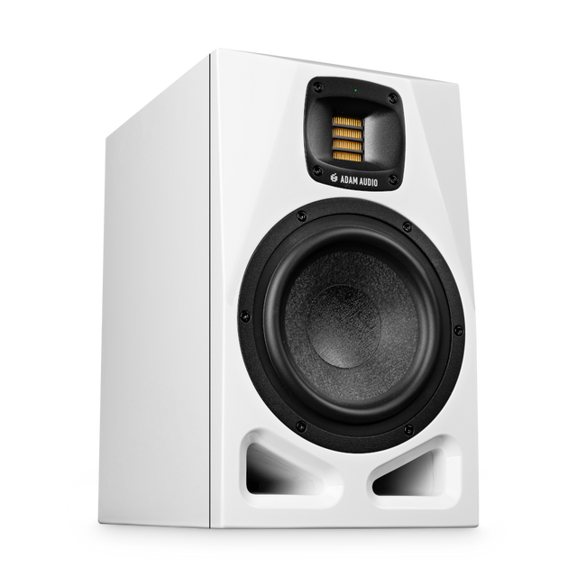 Monitor de estudio ADAM Audio A7V Limited Edition White completo