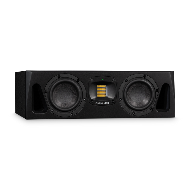 Monitor de estudio horizontal ADAM Audio A44H, vista frontal izquierda